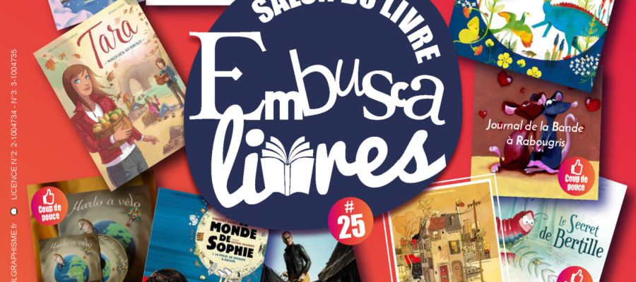 Embuscalivres 2025 - affiche A4